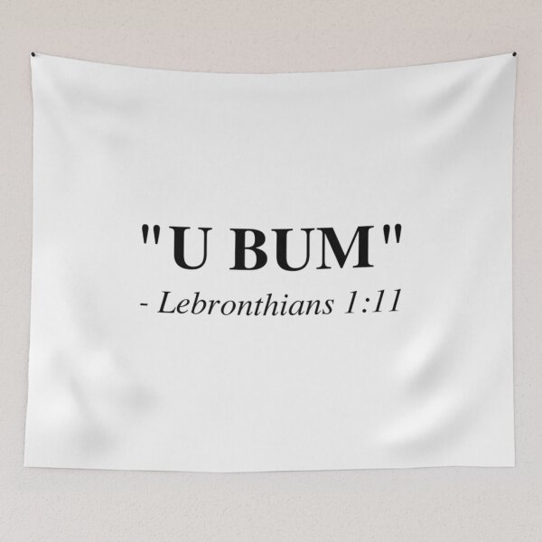 Item preview, U Bum  Lebronthians designed and sold by AverieJewelry.