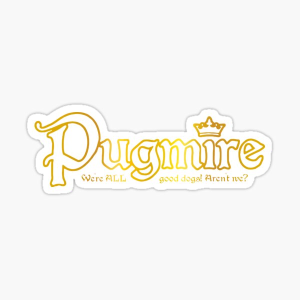 pirates of pugmire Sticker