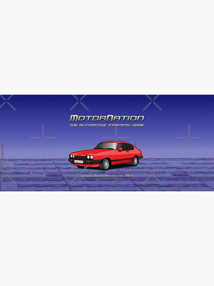 "MotorNation The Automotive Strategy Game" Sticker for Sale by