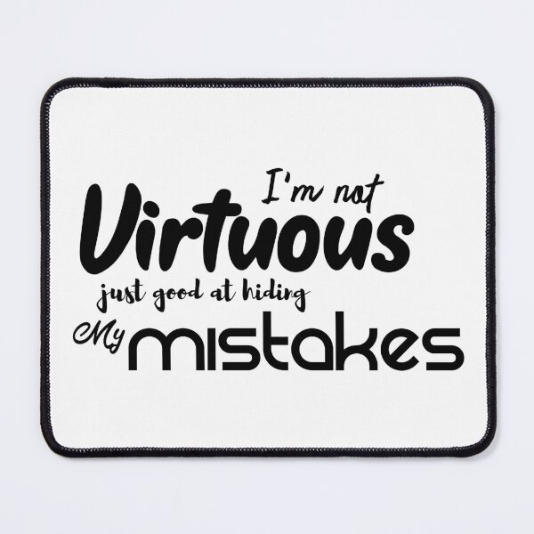 Item preview, No Wisdom Word - I am not Virtuous designed and sold by lukmannurjaman.