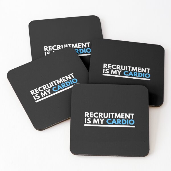 Item preview, Recruitment is my Cardio Funny Gift  designed and sold by CJacobsDesigns.
