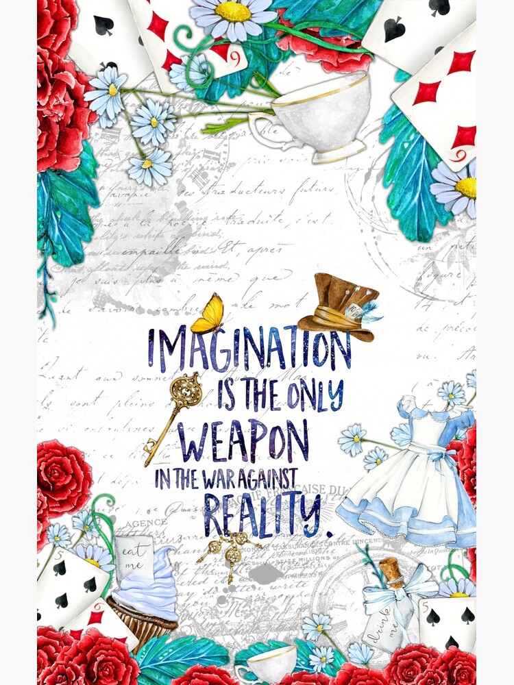 Alice in Wonderland - Imagination by eviebookish