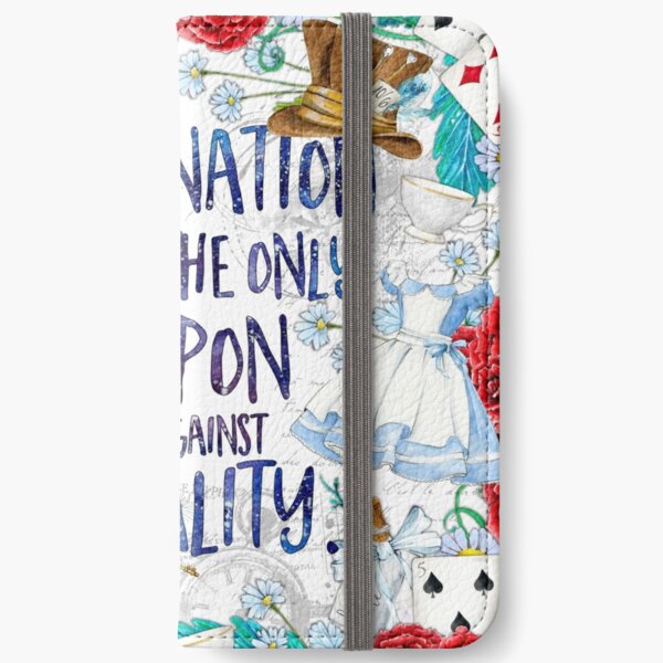 Alice in Wonderland - Imagination iPhone Wallet