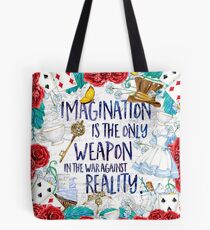 Alice in Wonderland - Imagination Tote Bag