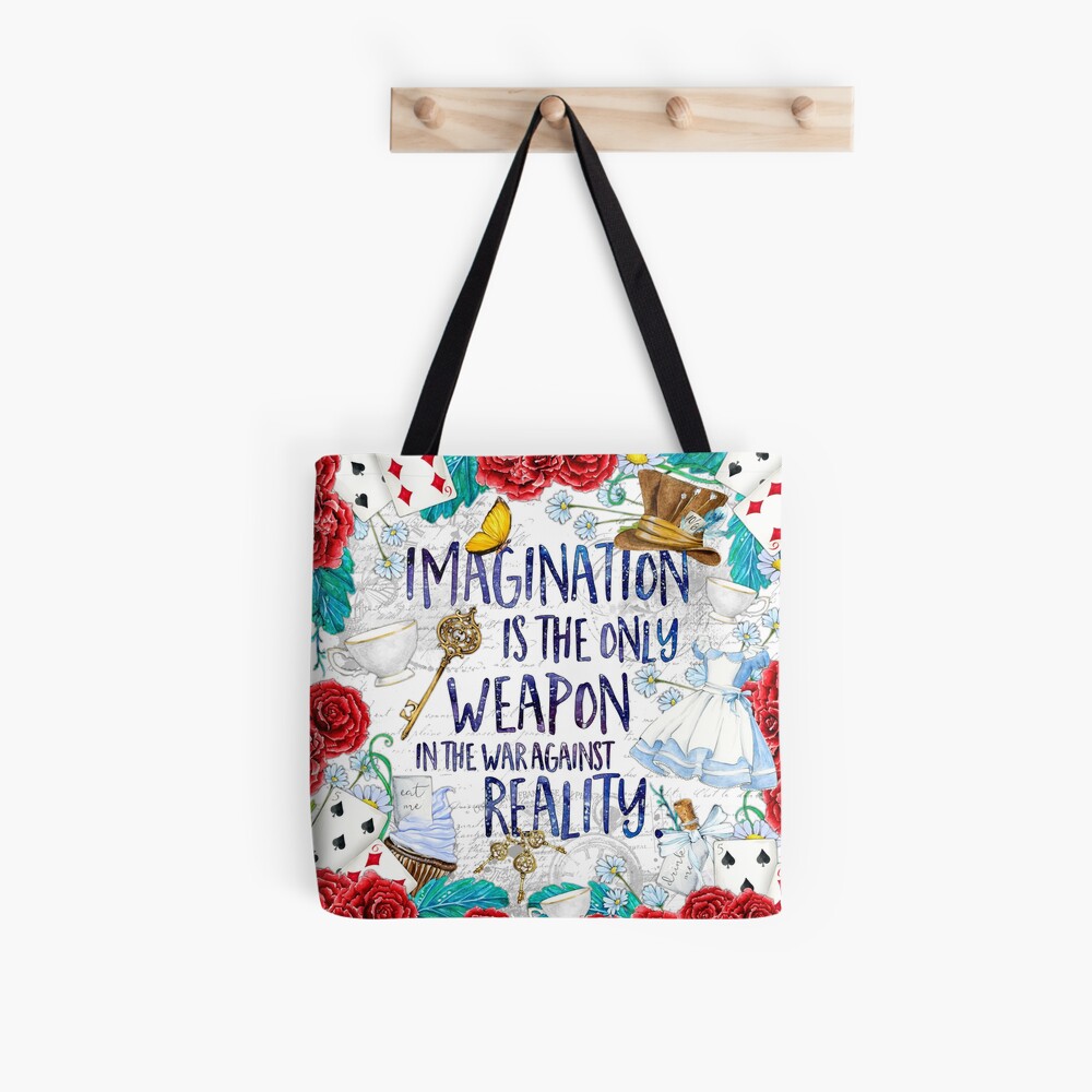 Alice in Wonderland - Imagination Tote Bag