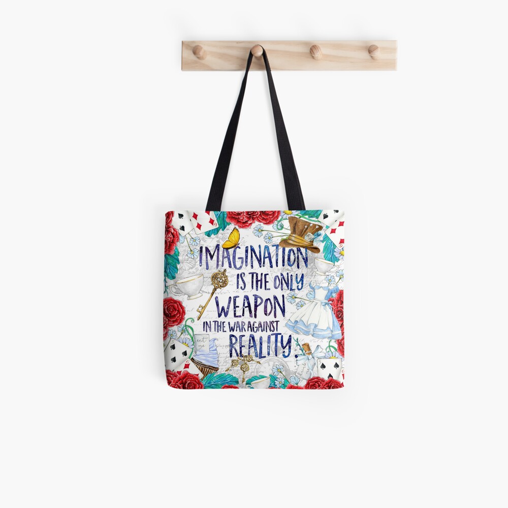 Alice in Wonderland - Imagination Tote Bag