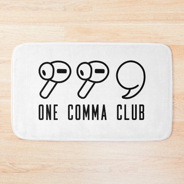 Item preview, One Comma Club Black designed and sold by felixbunny.