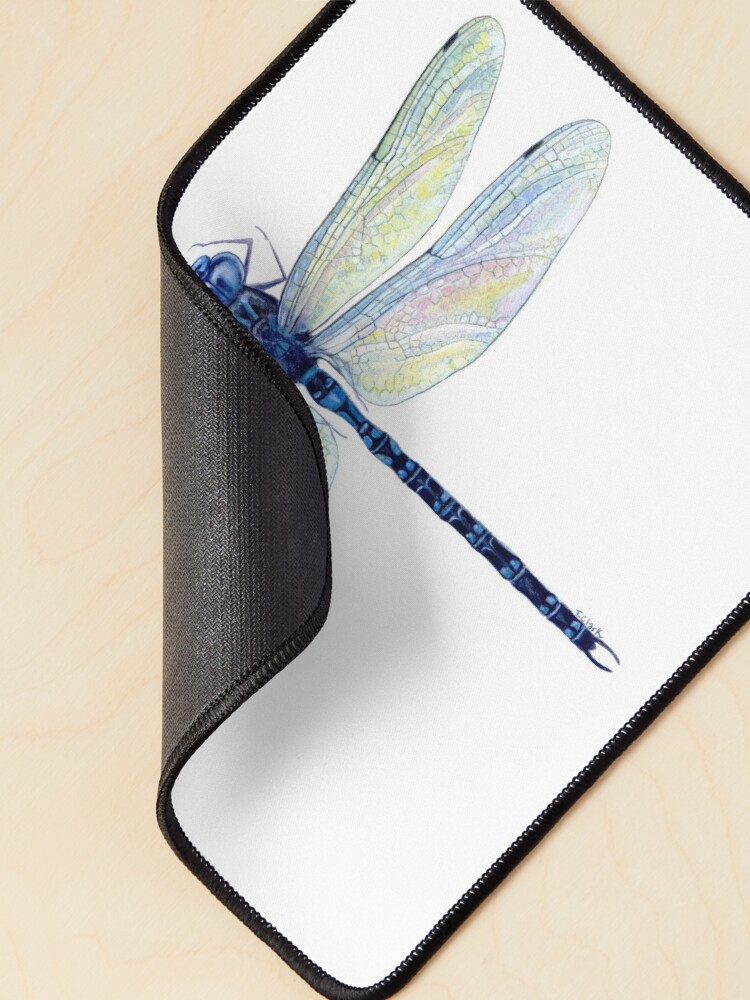 Aperçu 2 sur 5. Tapis de souris avec l'œuvre Spatterdock Dragonfly créée et vendue par edenart.