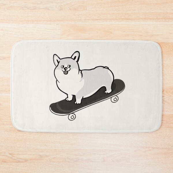 Artikelvorschau, Skateboard-Corgi entworfen und verkauft von Huebucket.