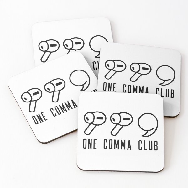 Item preview, One Comma Club Black designed and sold by felixbunny.