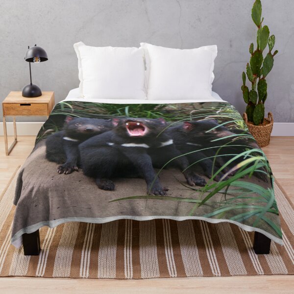 Item preview, Tasmanian devils at the zoo, Australia designed and sold by FranWest.