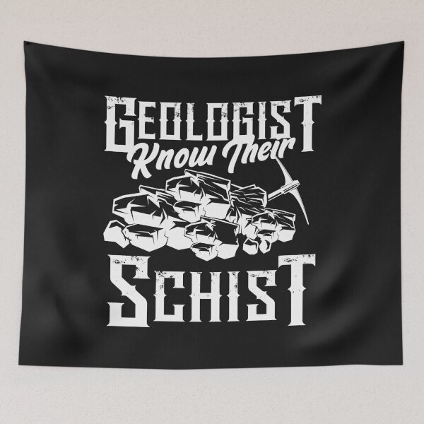 Item preview, Geologist know their schist white designed and sold by 397HOUSE Your happy time.
