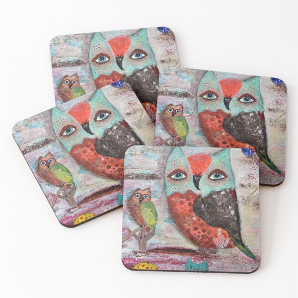 Item preview, Owl Discussion designed and sold by arts'Kool @ KAZWORKS.
