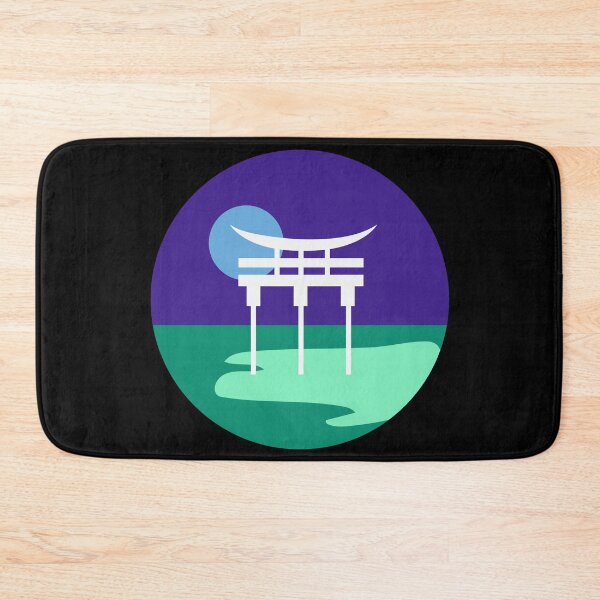 Item preview, Japanese Torii Gate Landscape Vincian mlm. Gay Male Pride designed and sold by Subtle Pride Shop.