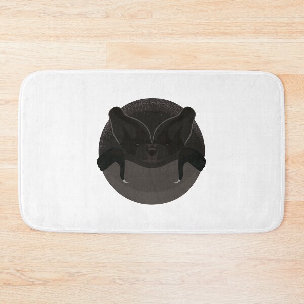 Item preview, Hibernating Western Barbastelle bat (without text) designed and sold by MarisG.