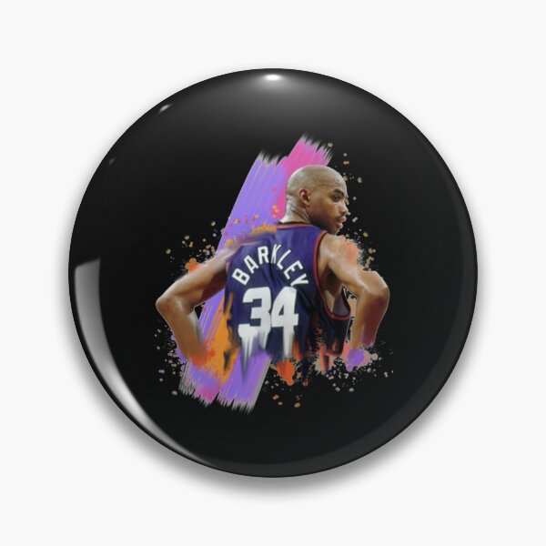 Item preview, Charles Barkley basketball Thirty four back side designed and sold by WearTheRare.
