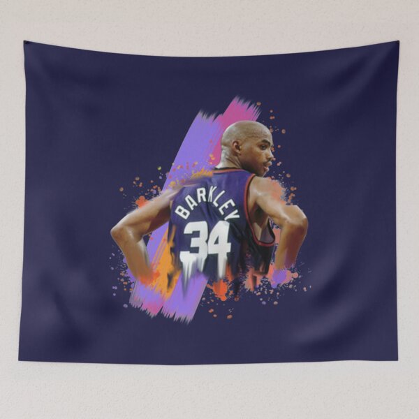 Item preview, Charles Barkley basketball Thirty four back side designed and sold by WearTheRare.