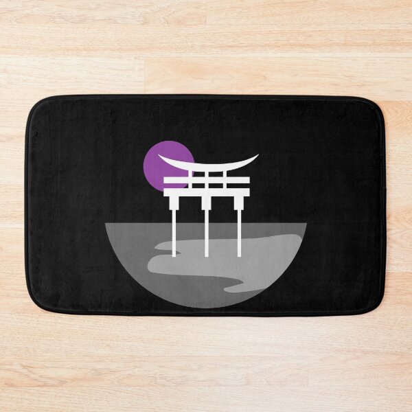 Item preview, Japanese Torii Gate Landscape Demi Sexual. Demisexual Pride designed and sold by Subtle Pride Shop.