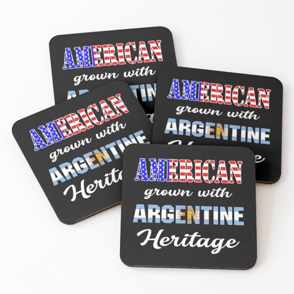 Artikelvorschau, Suchen Sie ein cooles und einzigartiges Ame T-ShirtAmerican Grown with Argentine Heritage entworfen und verkauft von ClaxByrne.