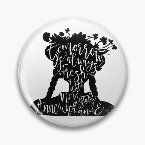Item preview, Anne of Green Gables Silhouette and Qoute designed and sold by Pinkmagenta.