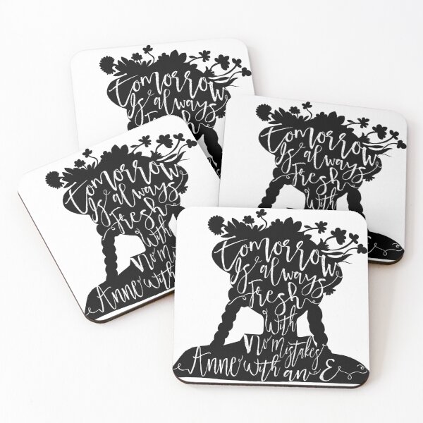 Item preview, Anne of Green Gables Silhouette and Qoute designed and sold by Pinkmagenta.