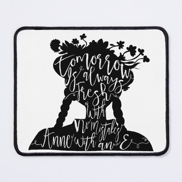 Item preview, Anne of Green Gables Silhouette and Qoute designed and sold by Pinkmagenta.