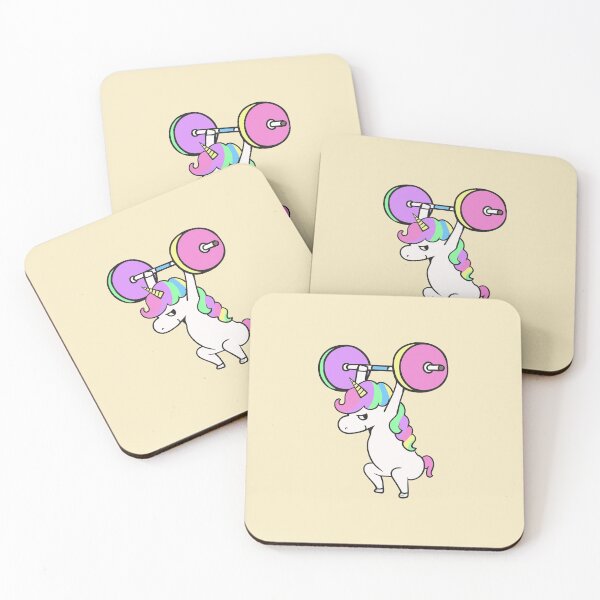 Item preview, The snatch weightlifting Unicorn designed and sold by Huebucket.