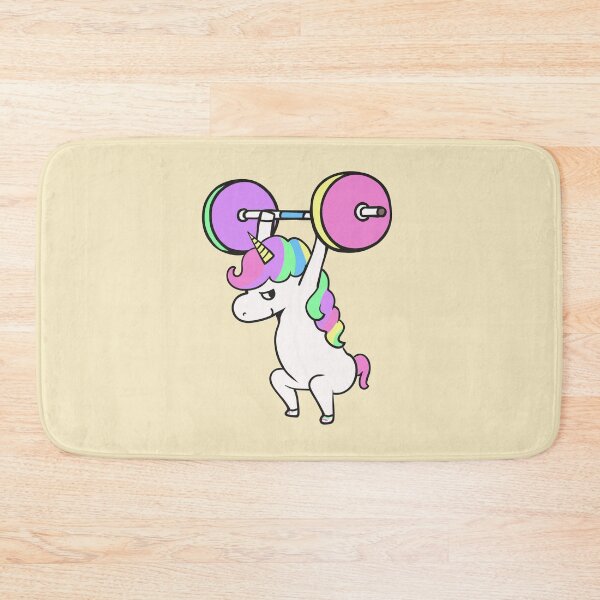 Item preview, The snatch weightlifting Unicorn designed and sold by Huebucket.