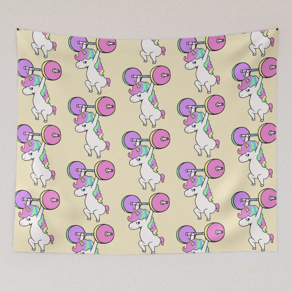 Item preview, The snatch weightlifting Unicorn designed and sold by Huebucket.