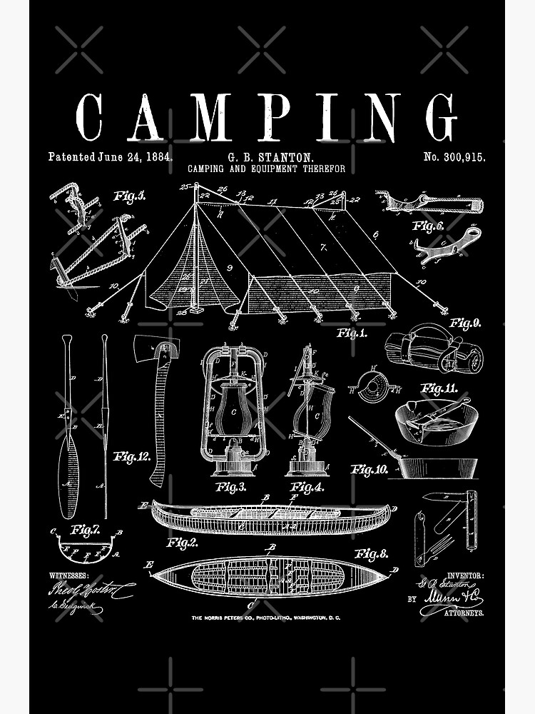 Vintage Camping Gear Collection