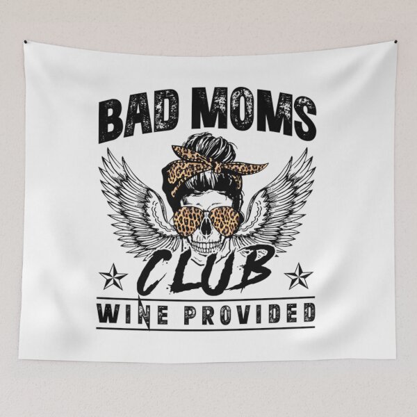 Item preview, Bad Moms Club Wine Provided Gusse Glass T-ShirtBad Moms Club Wine Provided Gusse Glasses Leopard designed and sold by ClaxByrne.