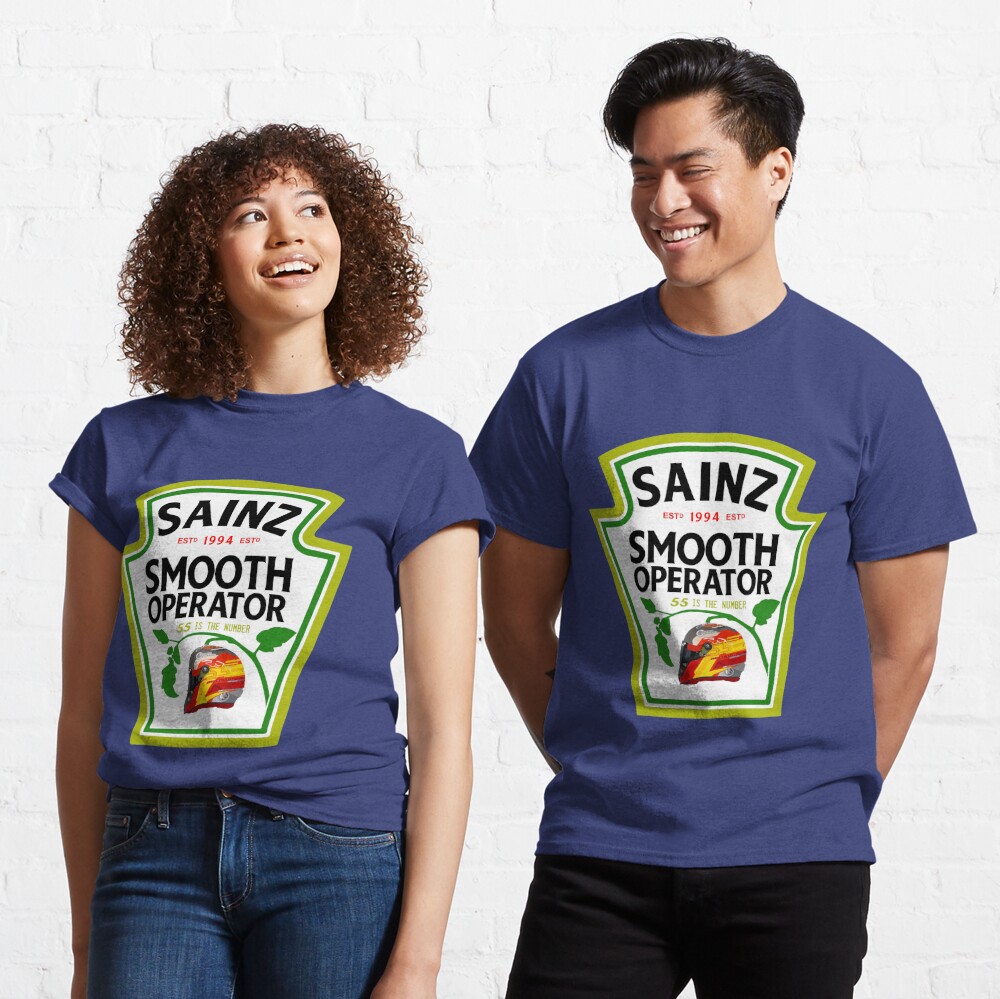 Discover Camiseta Carlos Sainz Smooth Salsa Picante para Hombre Mujer