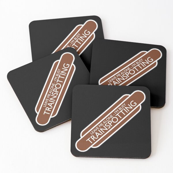 Item preview, Leave me alone I’m Busy Trainspotting! Classic British Rail Totem designed and sold by NearTheKnuckle.