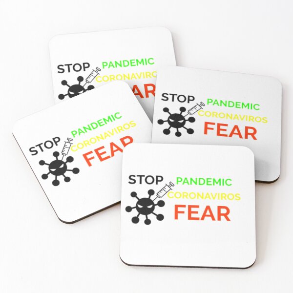 Item preview, Stop Coronavirus Fear designed and sold by D/Art ⭐⭐⭐⭐⭐.