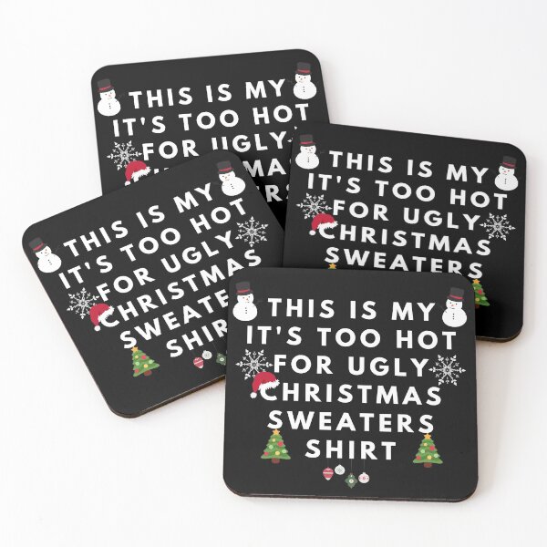 Aperçu de l'œuvre C'est mon c'est trop chaud pour les pulls de Noël moches créée et vendue par Black-Store0.