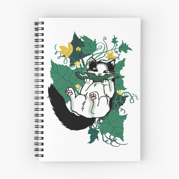 Item preview, Mauri and a Cucumber with Flowers designed and sold by mauricucumber.