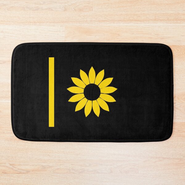 Item preview, Black and Gold Kansas Ancap / Voluntarist Sunflower  designed and sold by American-Ancap.