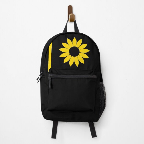 Item preview, Black and Gold Kansas Ancap / Voluntarist Sunflower  designed and sold by American-Ancap.