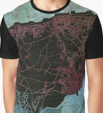 Isle of Thanet Lino Print Graphic T-Shirt