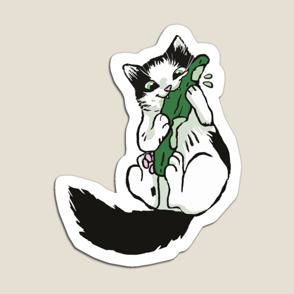 Item preview, Mauri Eating A Cucumber designed and sold by mauricucumber.