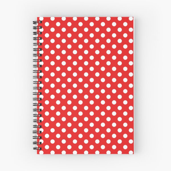 Item preview, Polka Dots - White Dots on Red designed and sold by simpleones.