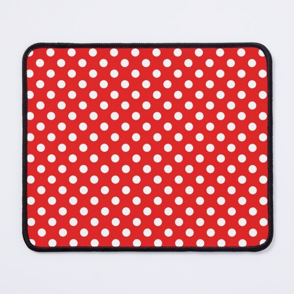 Item preview, Polka Dots - White Dots on Red designed and sold by simpleones.
