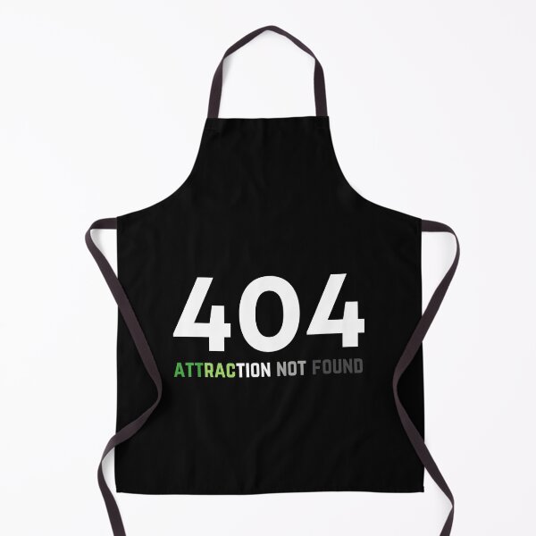 Item preview, 404 Aro Attraction Not Found. Aromantic Pride designed and sold by Subtle Pride Shop.