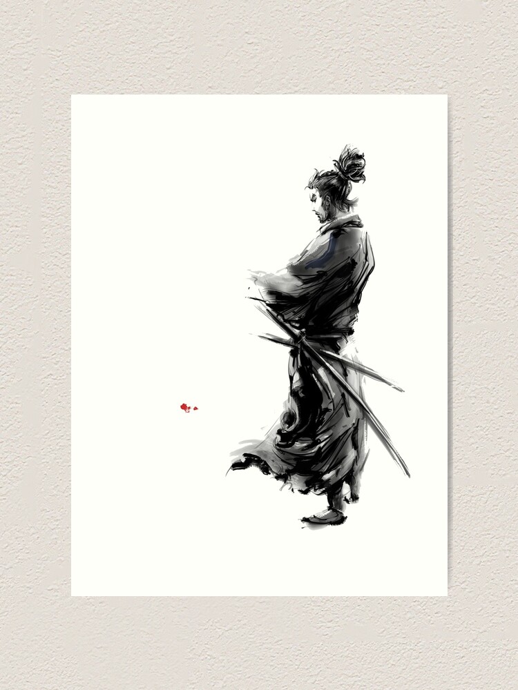 Samurai 11X14 Canvas Frame — Rocstone Art