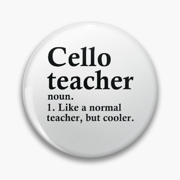 Item preview, Cello Teacher Definition designed and sold by woodesigner.