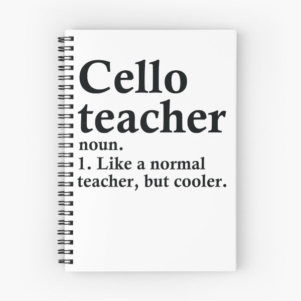 Item preview, Cello Teacher Definition designed and sold by woodesigner.