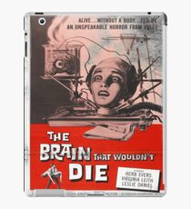 The Brain That Wouldn't Die Vintage Movie Poster iPad Case/Skin
