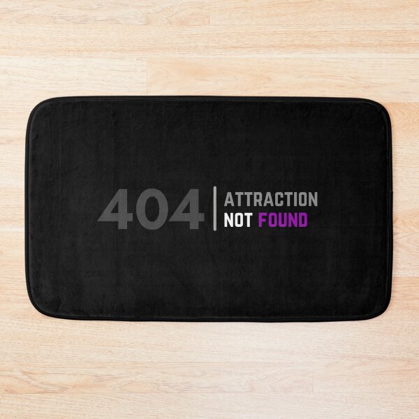 Item preview, 404 Aro Attraction Not Found. Aromantic Pride designed and sold by Subtle Pride Shop.