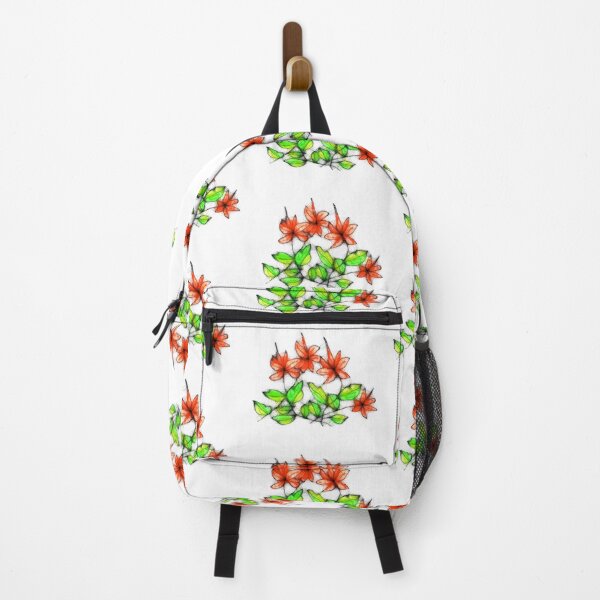 Item preview, Floral red pattern designed and sold by cuprum.