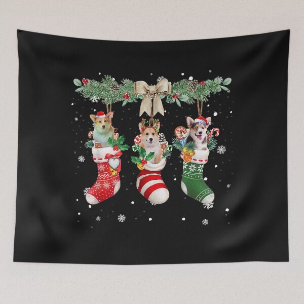 Item preview, Corgi In Christmas Socks - Corgi Xmas designed and sold by Nena12312.